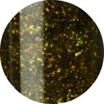 Urban Nails Color Acryl A09 zwart - goud -  glitter