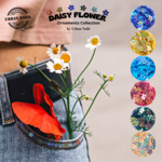 Daisy Flower Ornaments