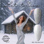 Let it Snow Gel Polish Duo