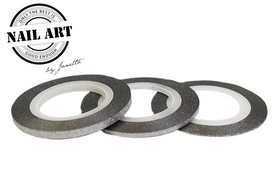 Striping Tape Silver Glitter 2mm