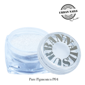 Pure Pigment by Urban Nails nr. 04 zilver glitter