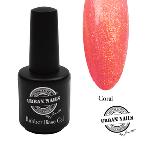 Rubber Base Gel Coral 15ml