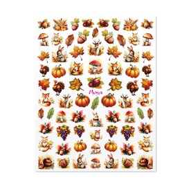 Moyra Waterdecal Sticker 02 Herfst