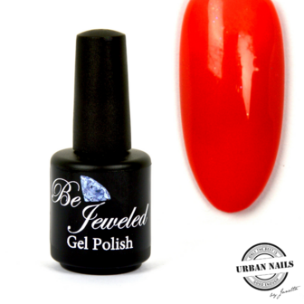 Be Jeweled Gel Polish 74 Neon rood