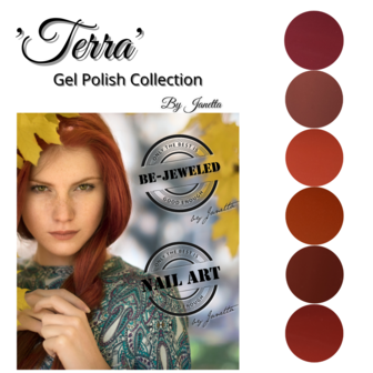 TERRA GELPOLISH COLLECTION 6st