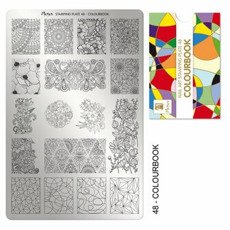 Moyra Stamping Plate 48 - Colourbook