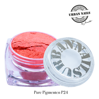 Pure Pigment by Urban Nails nr. 24 oranje rood