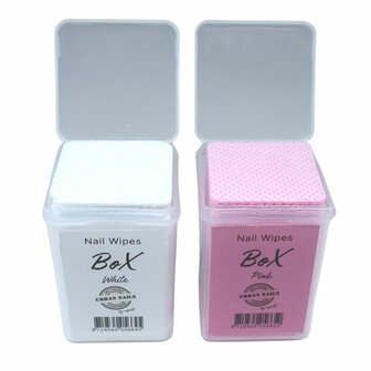 Nail Wipes Box - Pink | 200st