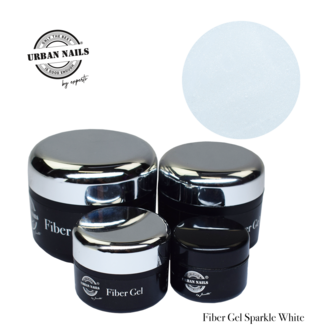 Fiber Gel Sparkle White 15g