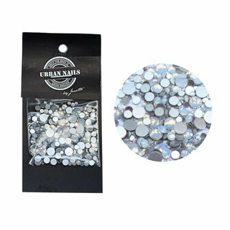 Rhinestones Opal White