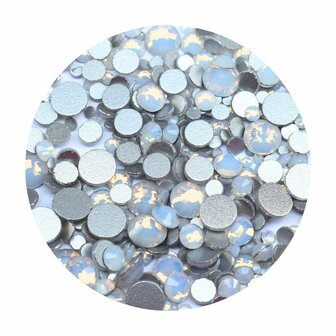 Rhinestones Opal White