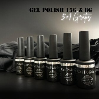 Actie Gel Polish 15g 5+1 Gratis 