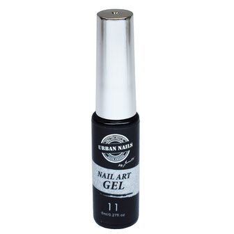 Nail Art Liner Gel 11 Metallic silver
