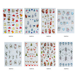 Nail Art Sticker Winter - 05