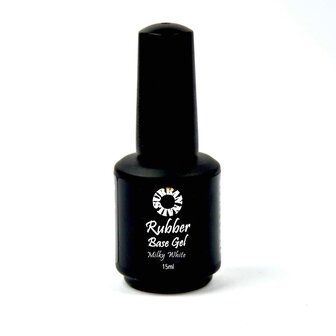 Rubber base gel Milky White 15ml