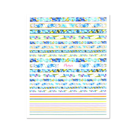 Moyra Matrica Nail art Sticker 08