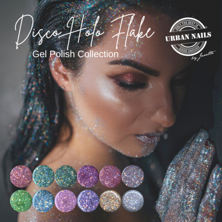 Disco Holo Flake Gel Polish Collection