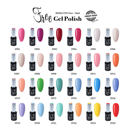 Be Jeweled HEMA/TPO Free Gelpolish | 24 kleuren 