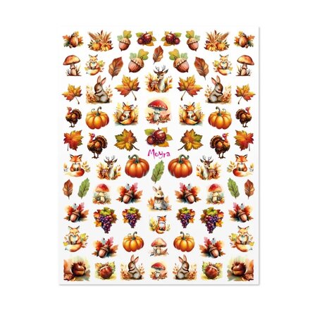 Moyra Waterdecal Sticker 02 Herfst