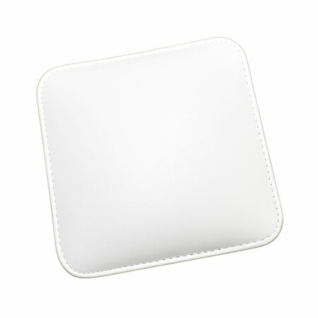 Elbow pad white - square