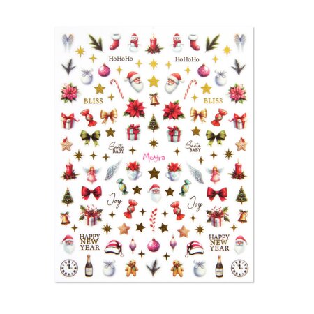 Moyra Matrica Nail art Sticker 33