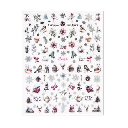 Moyra Matrica Nail art Sticker 34