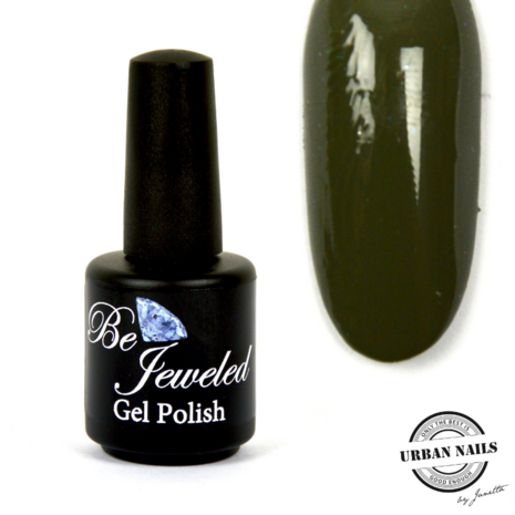 Be Jeweled Gel Polish 157 kaki groen