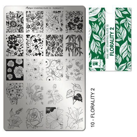 Moyra Stamping Plate 10 - Florality 2