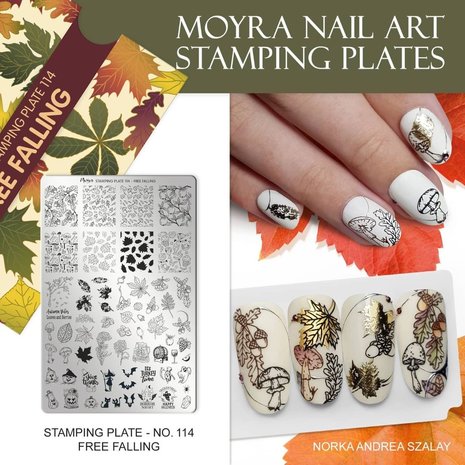 Moyra Stamping Plate 114