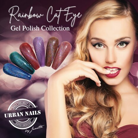 Rainbow Cat Eye Gel Polish Collection