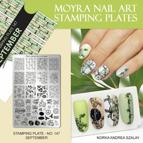 Moyra Stamping Plate 147 September