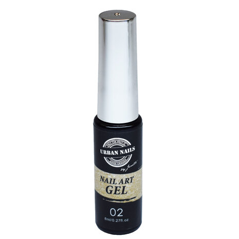 Nail Art Liner Gel 02 Reflective Gold