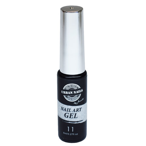 Nail Art Liner Gel 11 Metallic silver
