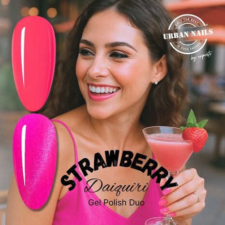 Strawberry Daiquiri Gel Polish Duo