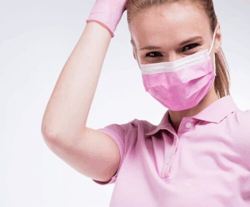 Mondmasker Roze - 50st