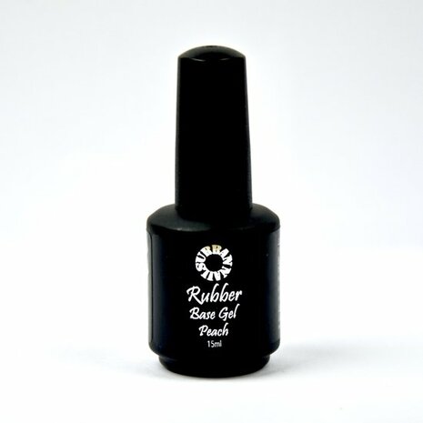 Rubber base gel peach 15ml