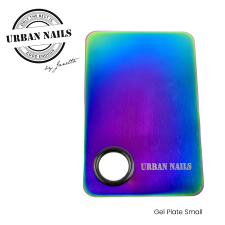 Gel Mixing Plate small Rainbow