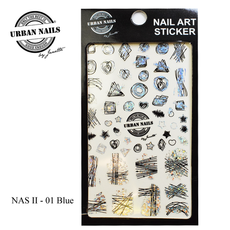 Urban Nails Nail Art Sticker NAS II-1