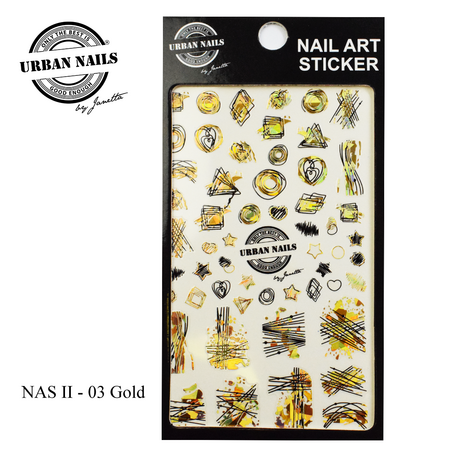 Urban Nails Nail Art Sticker NAS II-3