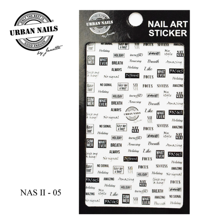 Urban Nails Nail Art Sticker NAS II-5