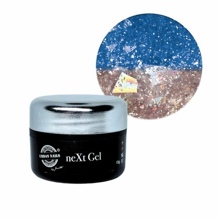 Urban Nails NeXt Gel Sparkle Amber Pot 15g