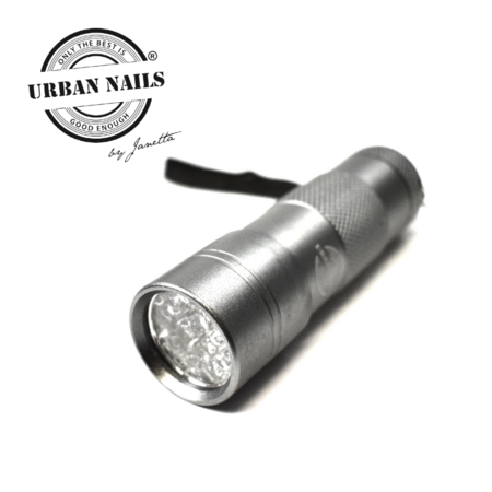 UV Flashlight Silver