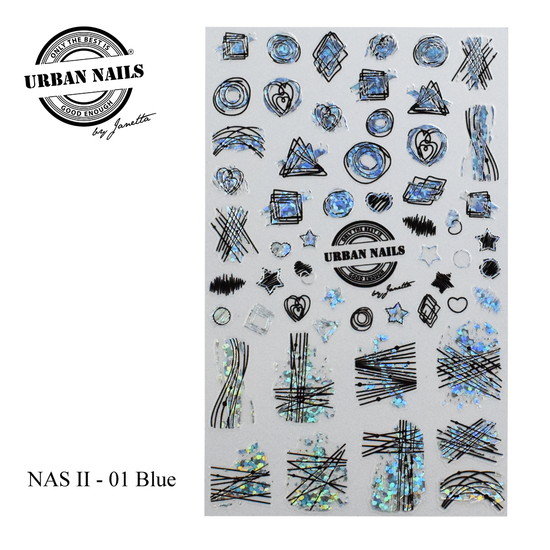 Urban Nails Nail Art Sticker NAS II-1