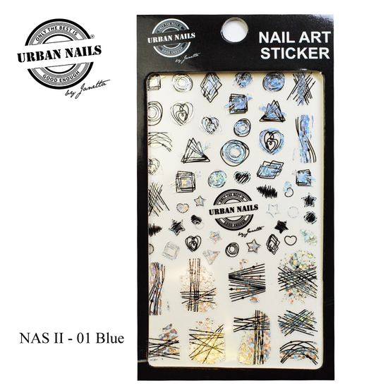 Urban Nails Nail Art Sticker NAS II-1