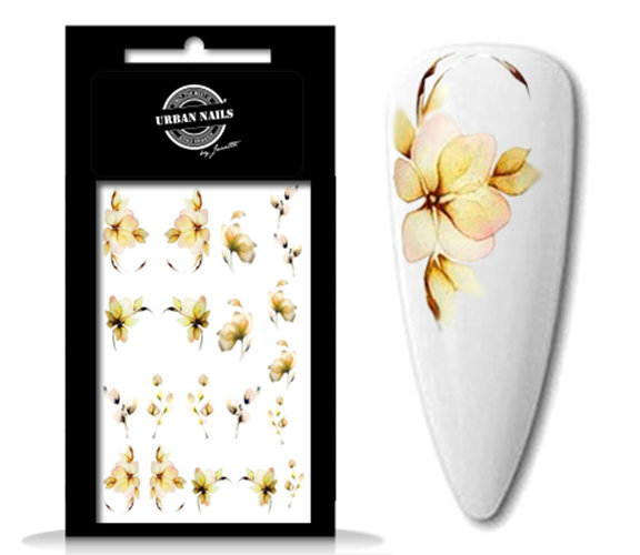 Urban Nails Waterdecals Flower Garden 01