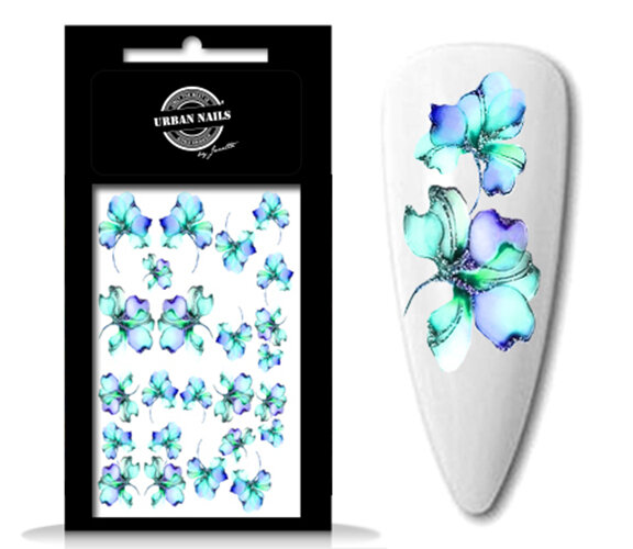 Urban Nails Waterdecals Flower Garden 06