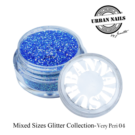 Mixed Sizes Glitter Collection Very Peri
