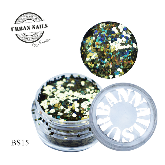 Big Sparkle Glitter BS15 Olijf groen