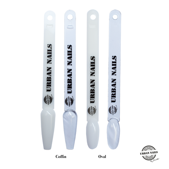 Urban Nails Color Pops Oval Clear 50st met logo