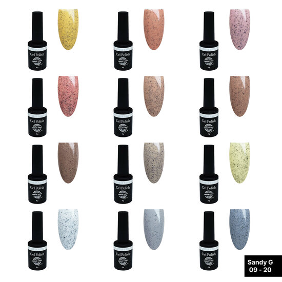 Be Jeweled Gelpolish Sandy G 17